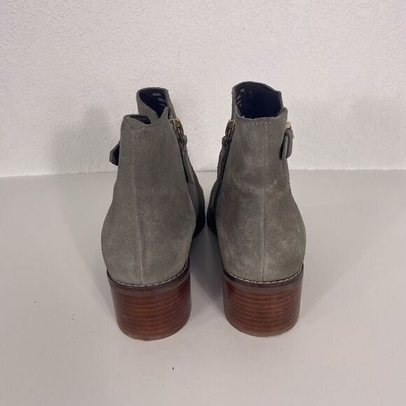 Cole Haan Grey Suede Ankle Booties - Picture 4 of 7